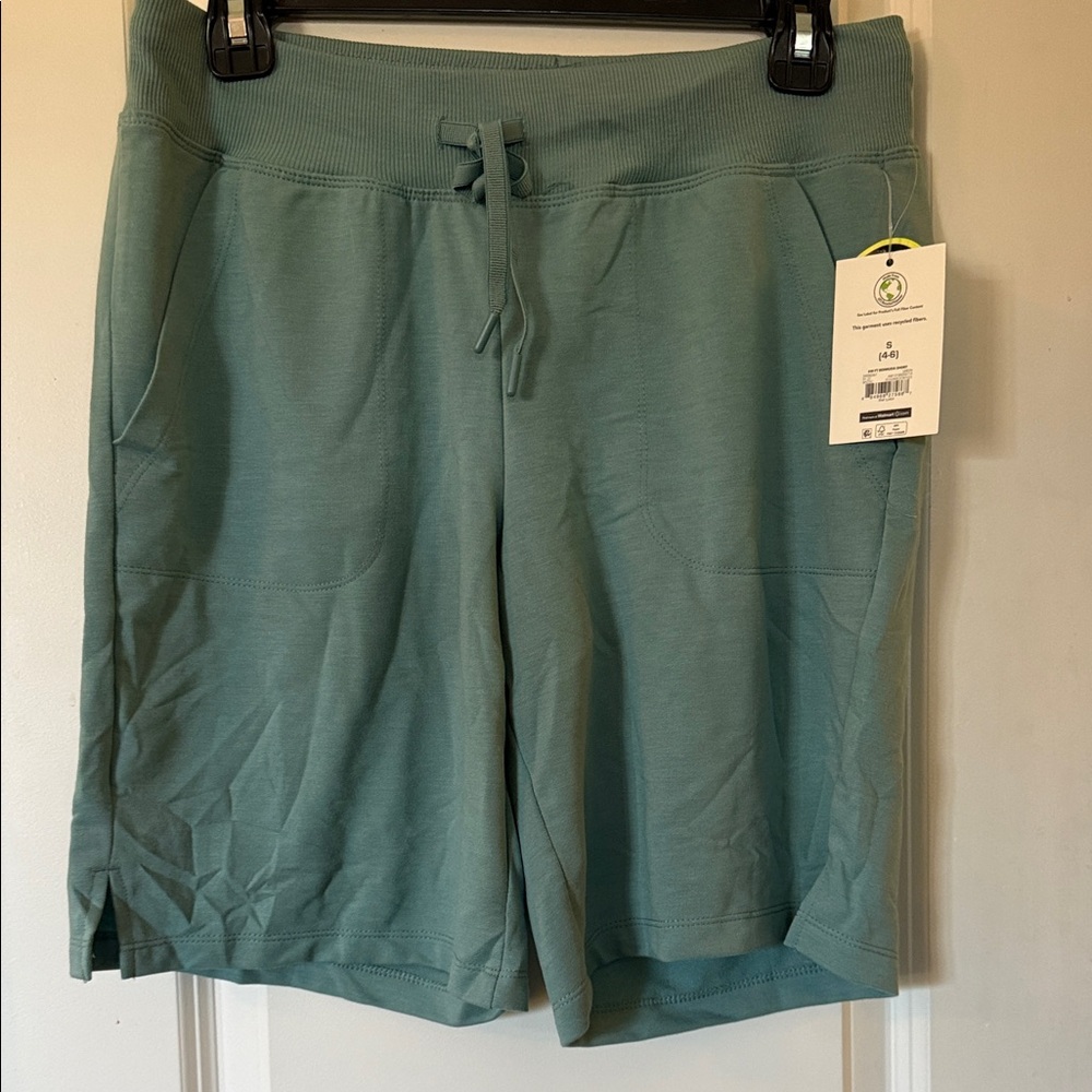 Athletic Works Women's Teal Athletic Shorts